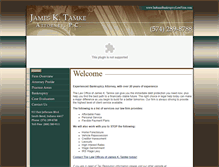 Tablet Screenshot of indianabankruptcylawfirm.com